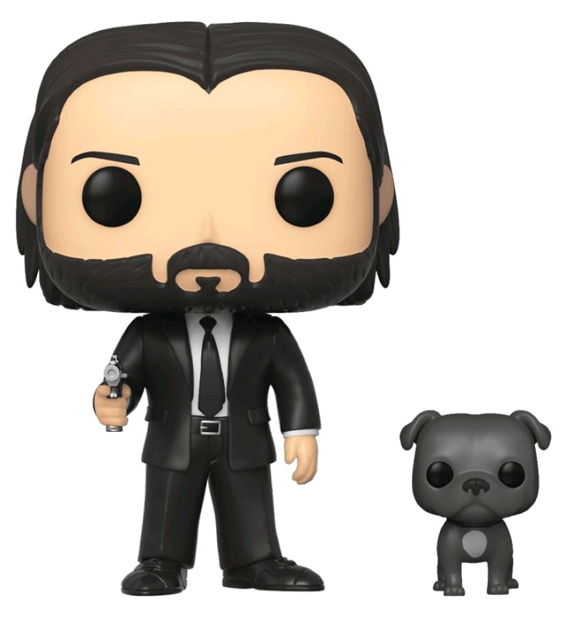John Wick - John Wick with Dog Pop! Vinyl - Ozzie Collectables