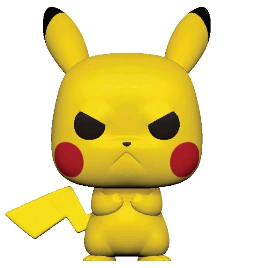 Pokemon - Pikachu Grumpy Pop! Vinyl - Ozzie Collectables