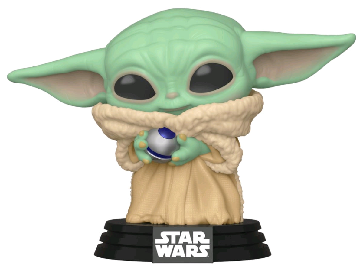 Star Wars: Mandalorian - The Child with Control Knob US Exclusive Pop! Vinyl - Ozzie Collectables
