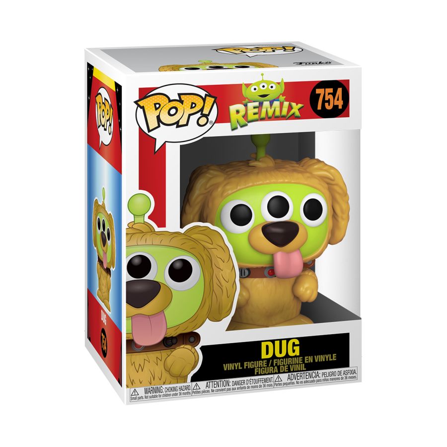 Pixar - Alien Remix Dug Pop! Vinyl - Ozzie Collectables