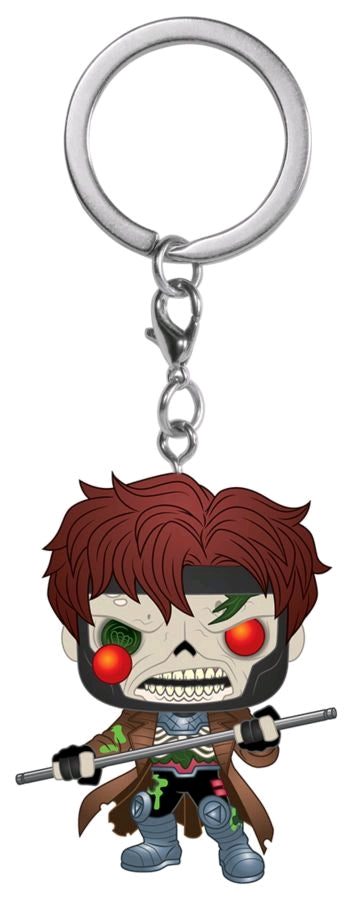 Marvel Zombies - Gambit Pocket Pop! Keychain - Ozzie Collectables