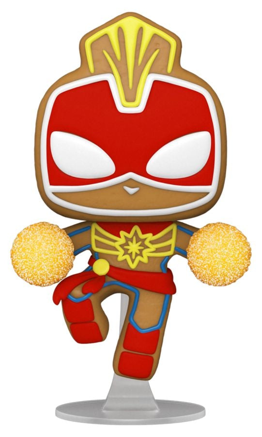 Captain Marvel - Captain Marvel Gingerbread Pop! Vinyl