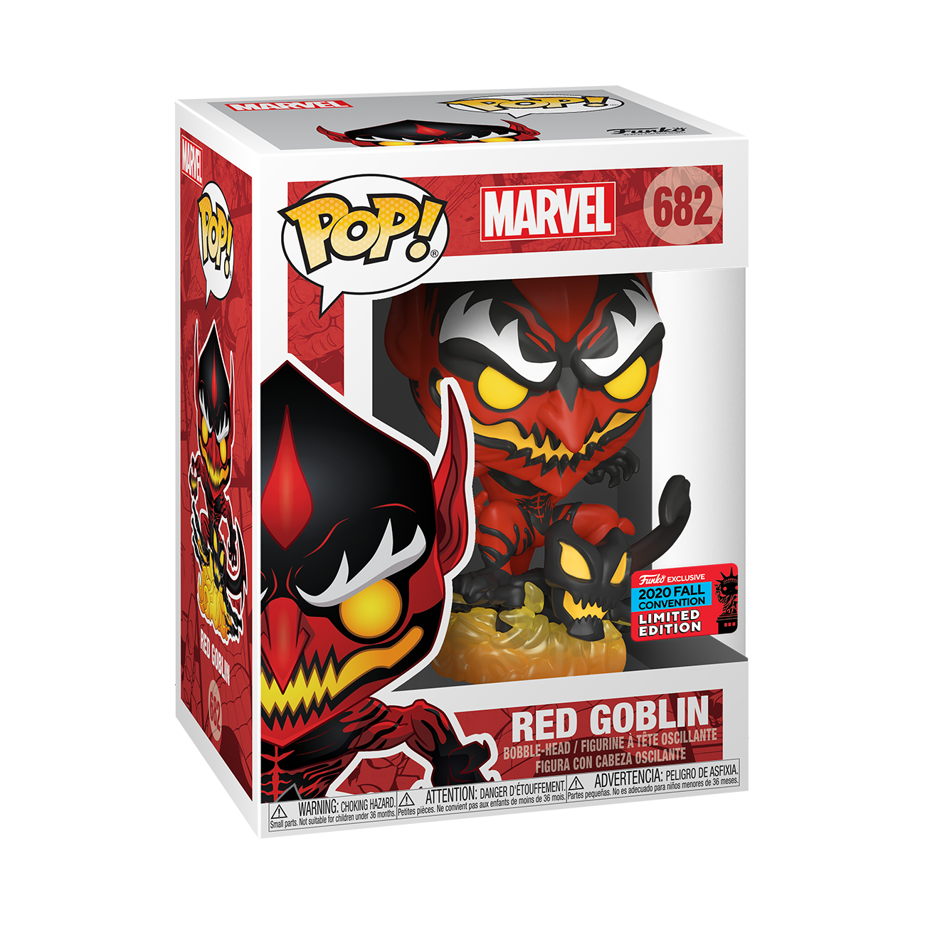 Red Goblin - Red Goblin New York Comic Con Exclusive Pop! Vinyl #682