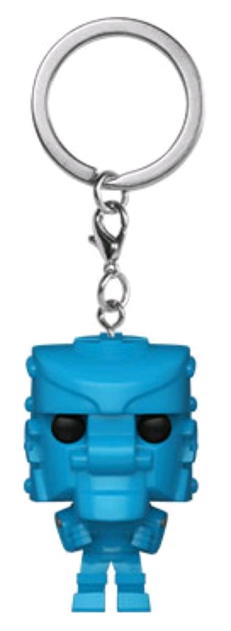 Mattel - Rock Em Sock Em Robot Blue Pocket Pop! Keychain