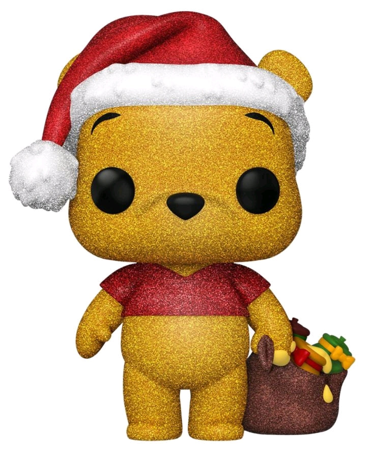 Winnie the Pooh - Pooh Diamond Glitter Holiday US Exclusive Pop! Vinyl - Ozzie Collectables