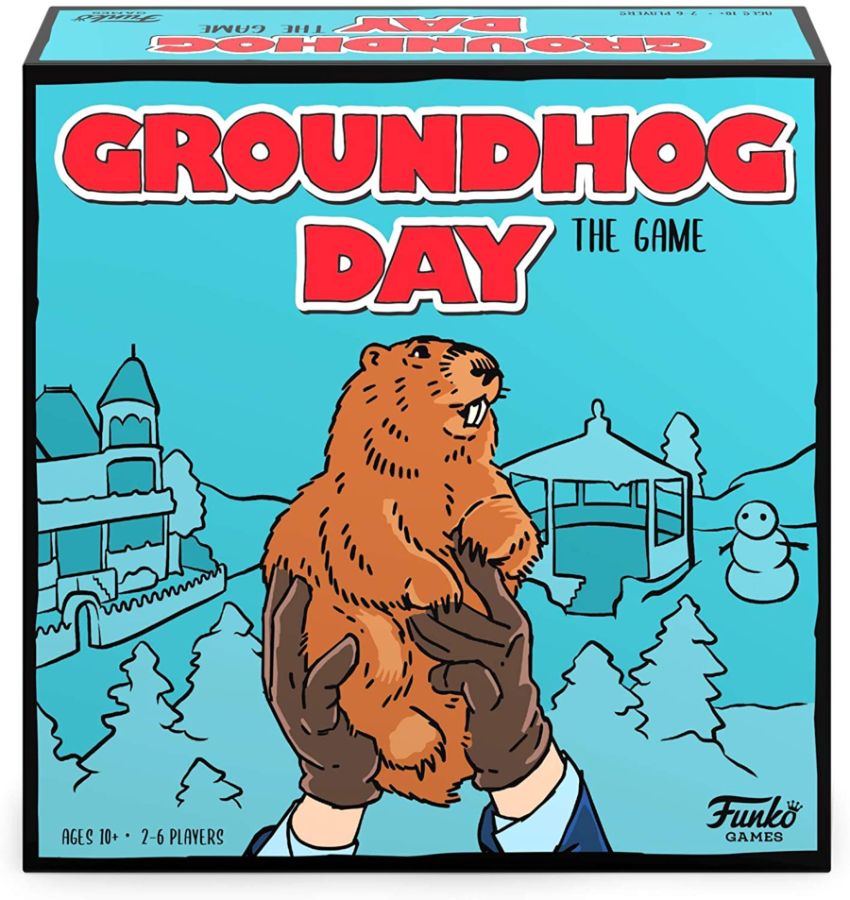 Groundhog Day - The Game & Punxsutawney Phil Flocked US Exclusive Pop! Vinyl Bundle