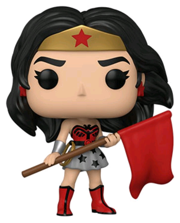 Wonder Woman - Wonder Woman Red Son 80th Anniversary US Exclusive Pop! Vinyl