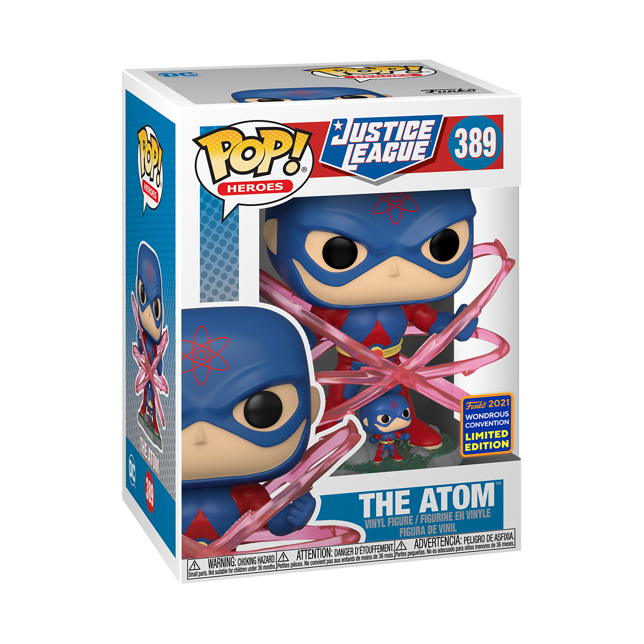 Justice League - The Atom WonderCon 2021 Exclusive Pop! Vinyl #389