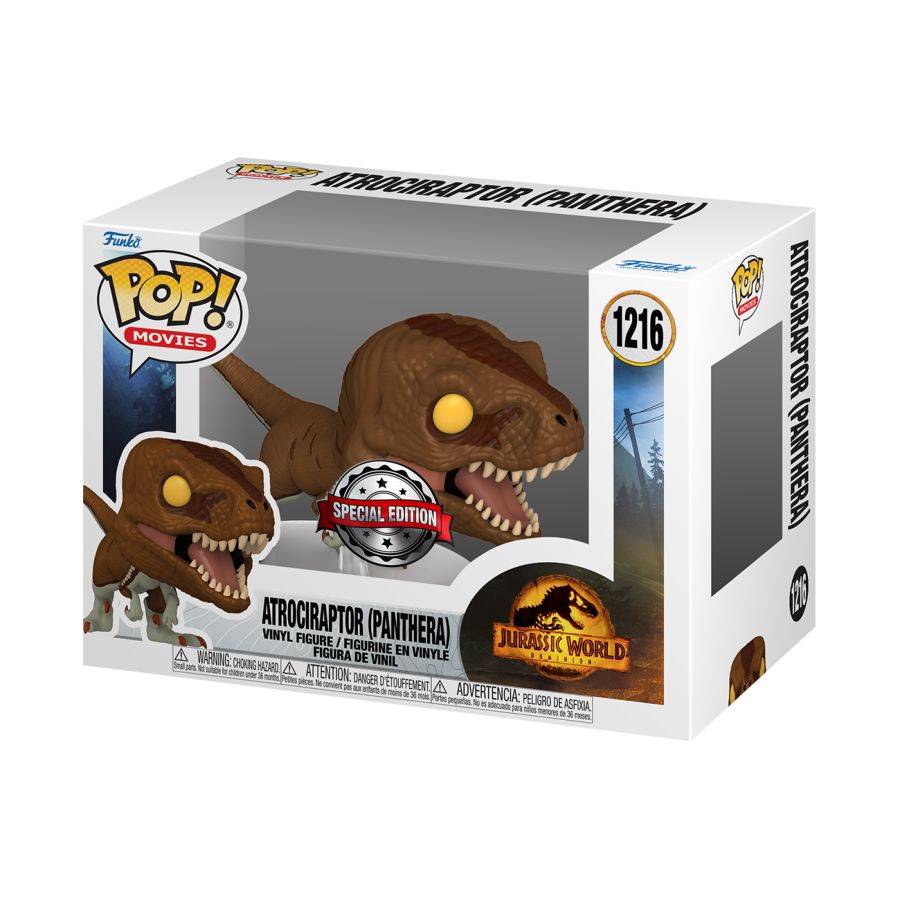 Jurassic World 3: Dominion - Atrociraptor (Panthera) US Exclusive Pop! Vinyl