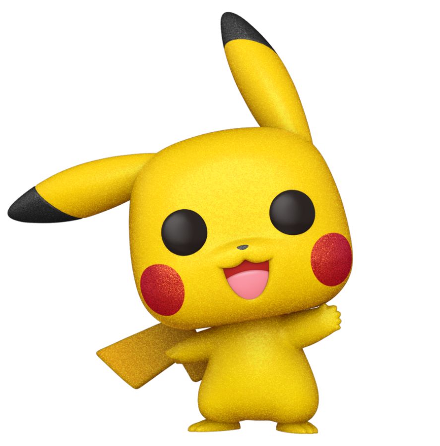 Pokemon - Pikachu Waving Diamond Glitter US Exclusive Pop! Vinyl