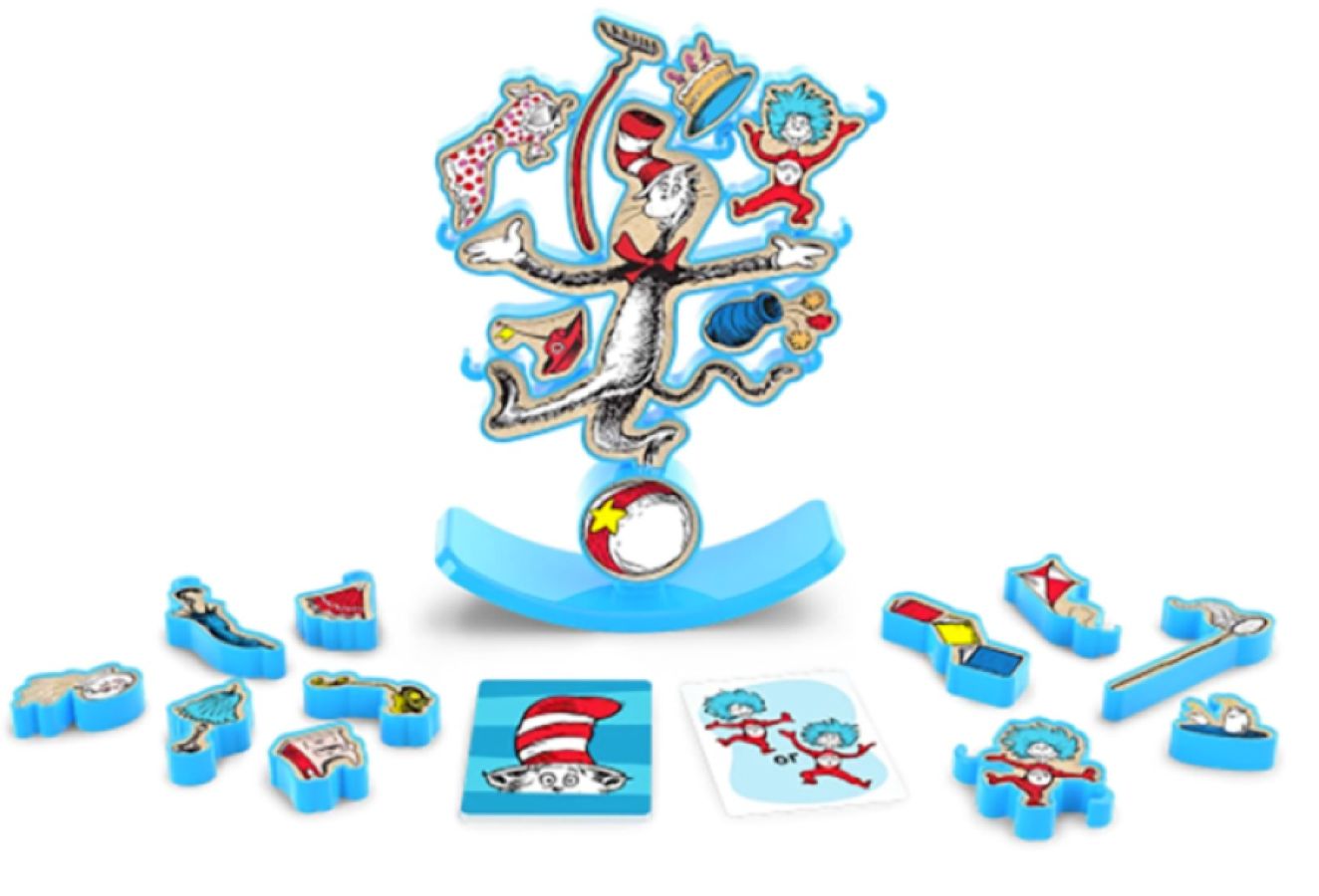 Dr Seuss - Stack With A Cat Board Game