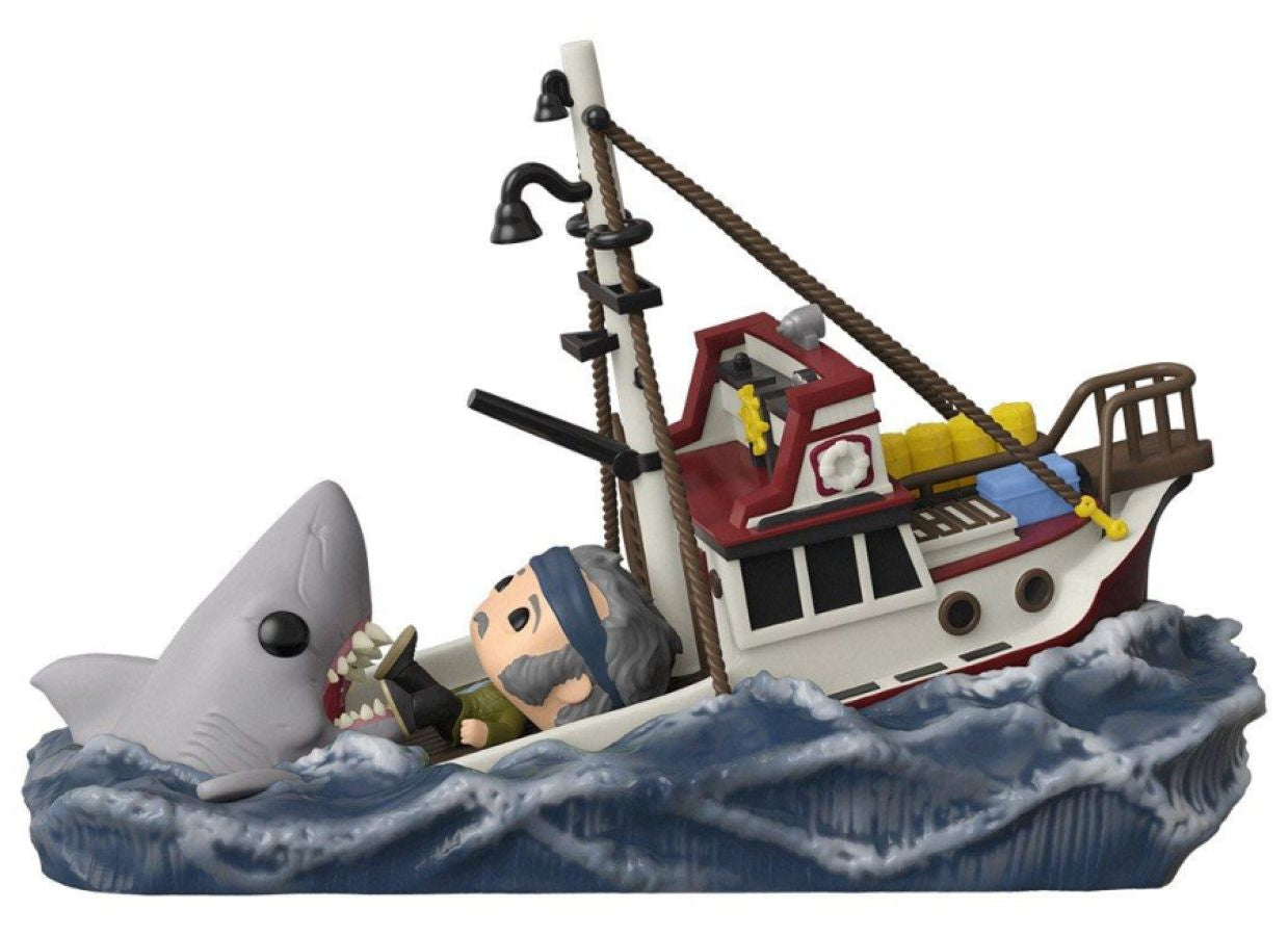 アメコミ Jaws Shark Eating Boat Movie Moment Pop! Jaws - Shark Eating Boat Movie Moment Pop! Vinyl [RS