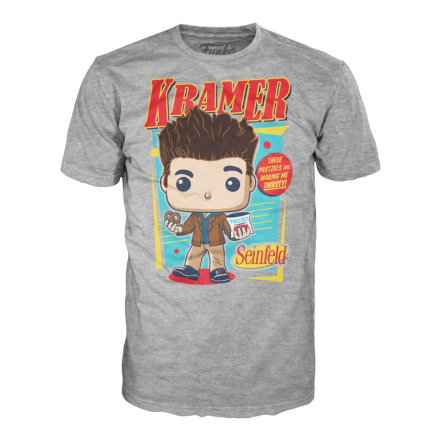 Seinfeld - Kramer Pretzel (Medium) Pop! Tee