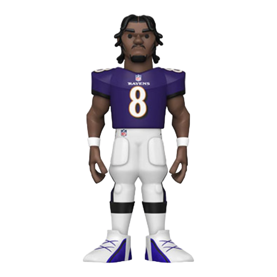 NFL: Ravens - Lamar Jackson 5" Vinyl Gold