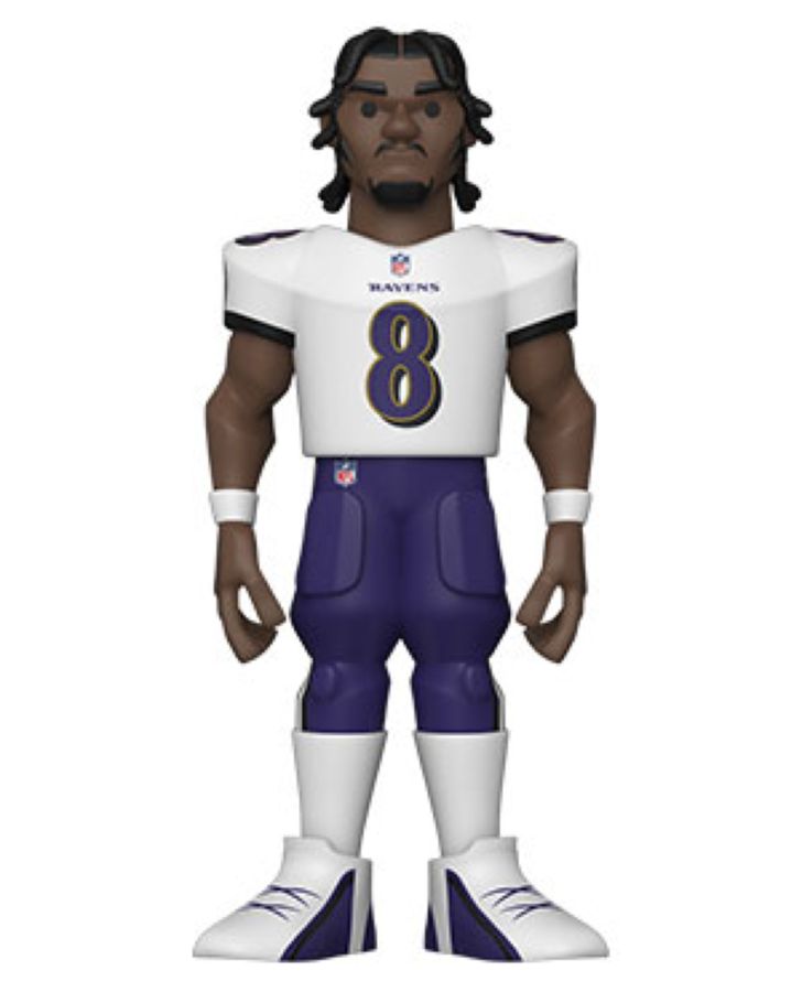 NFL: Ravens - Lamar Jackson 5" Vinyl Gold