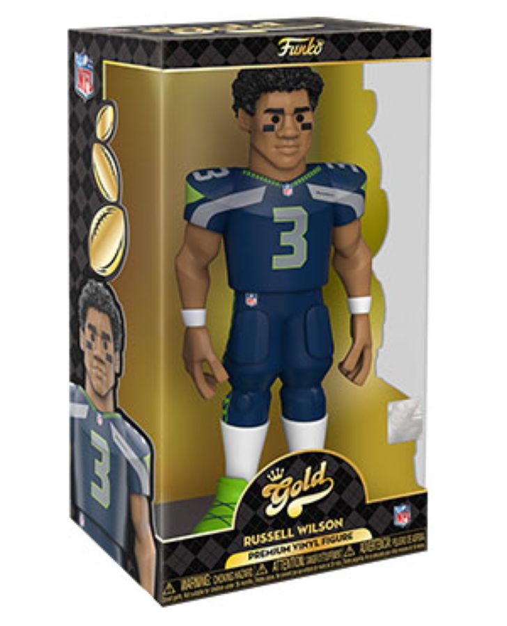 NFL: Seahawks - Russel Wilson 12" Vinyl Gold