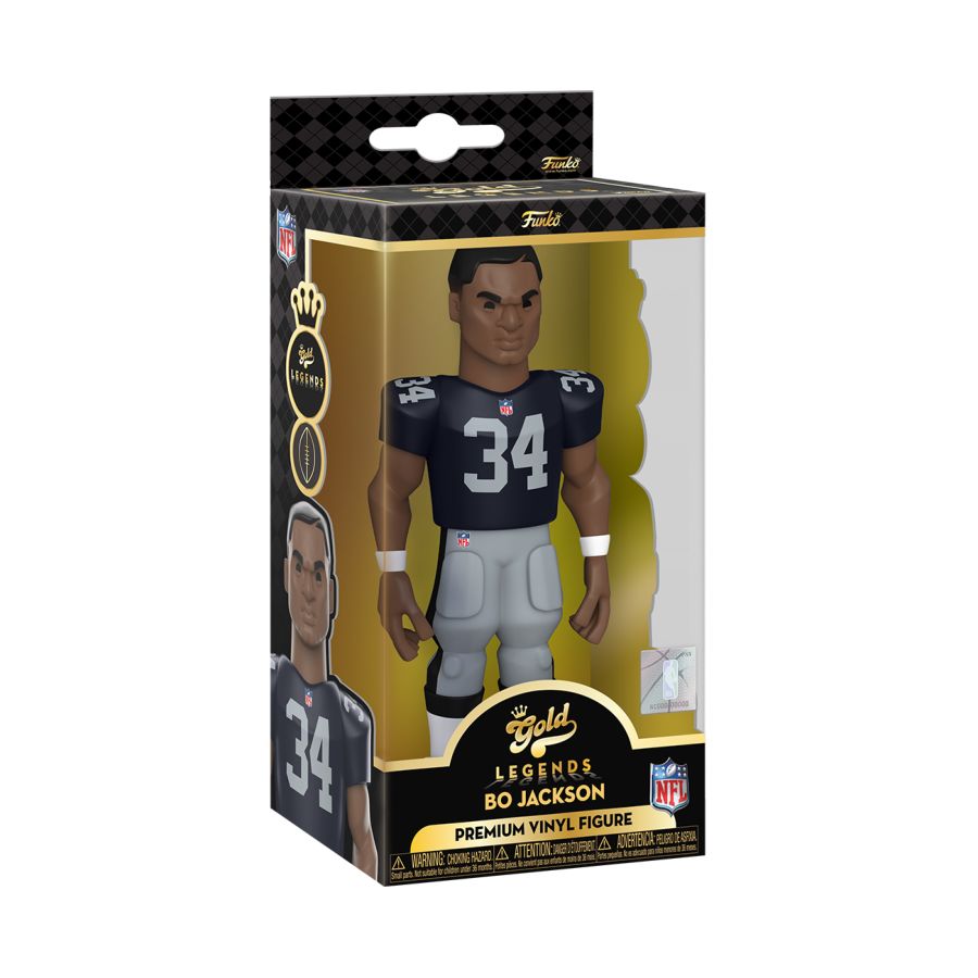 NFL Legends: Raiders - Bo Jackson 5" Vinyl Gold