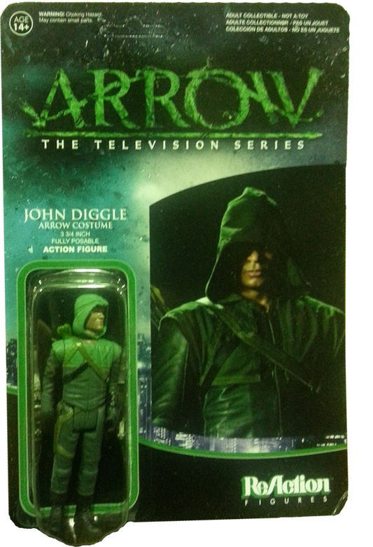 Arrow - John Diggle Arrow US Exclusive ReAction Figure - Ozzie Collectables