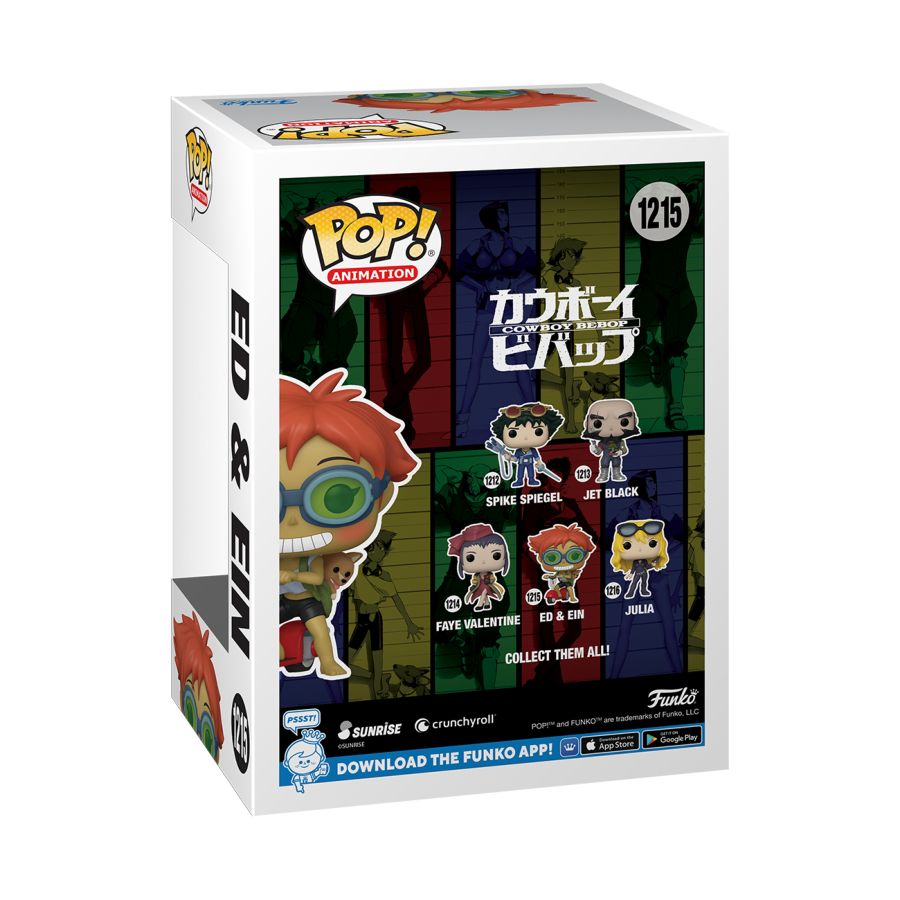 Cowboy Bebop - Ed & Ein Scooter Pop! Vinyl