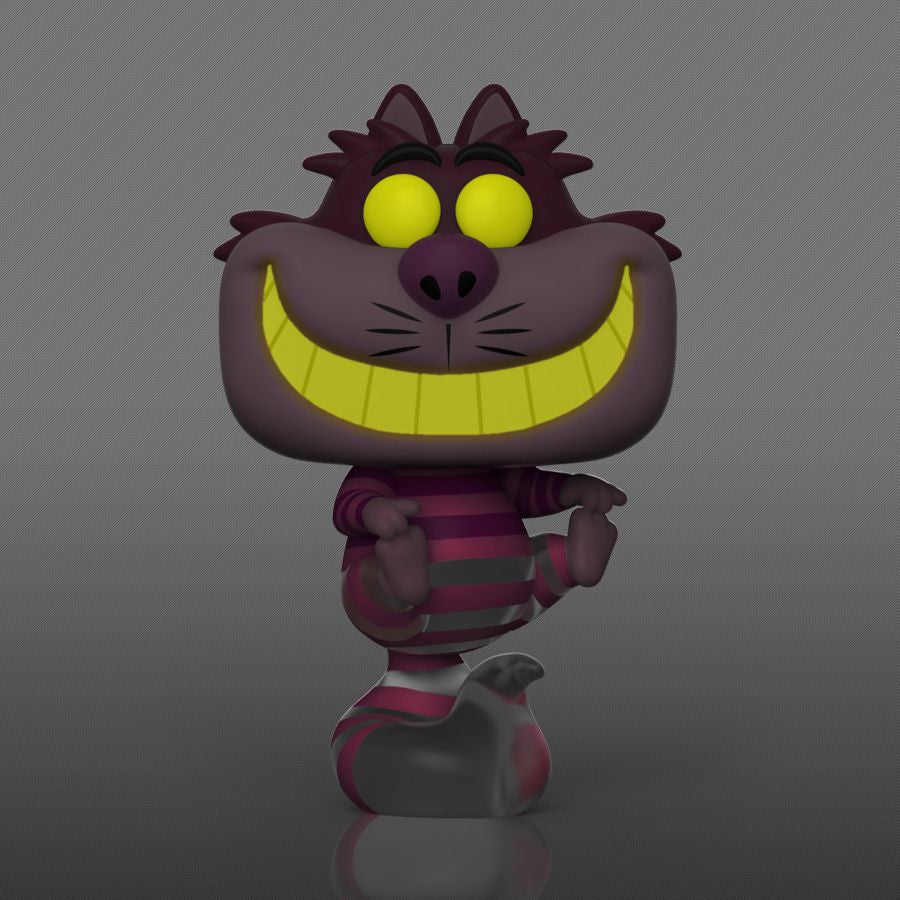 Alice in Wonderland - Cheshire Cat Transparent Glow US Exclusive Pop! Vinyl