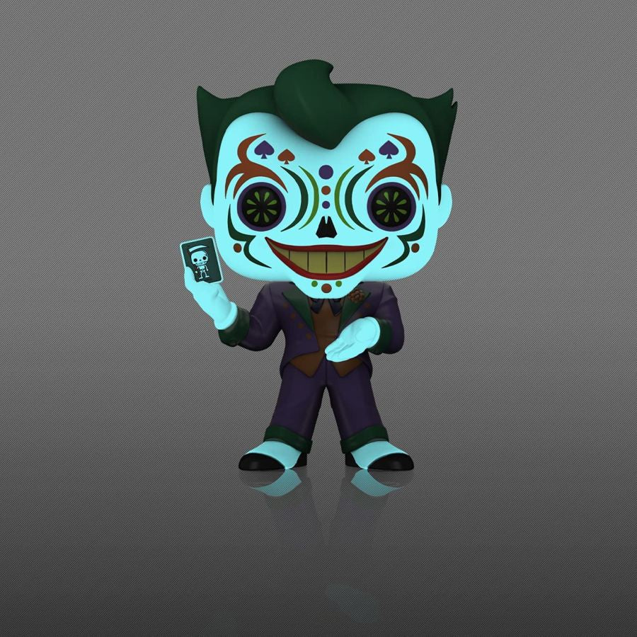 Batman - Joker Dia De Los DC Glow US Exclusive Pop! Vinyl