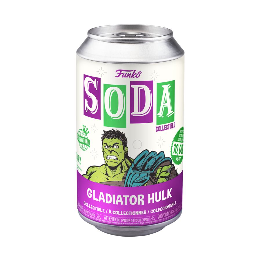 Thor 3: Ragnarok - Hulk Gladiator Vinyl Soda
