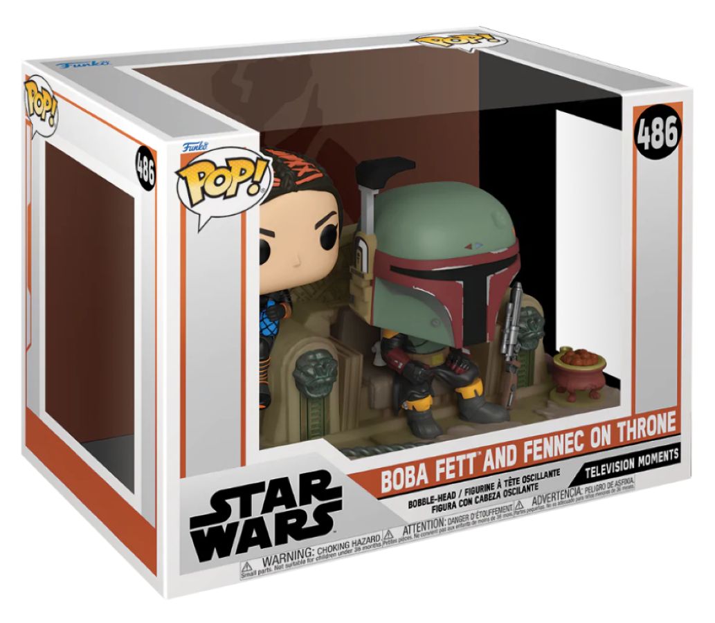 Star Wars: The Mandalorian - Boba Fett & Fennec Shand Pop! Moment