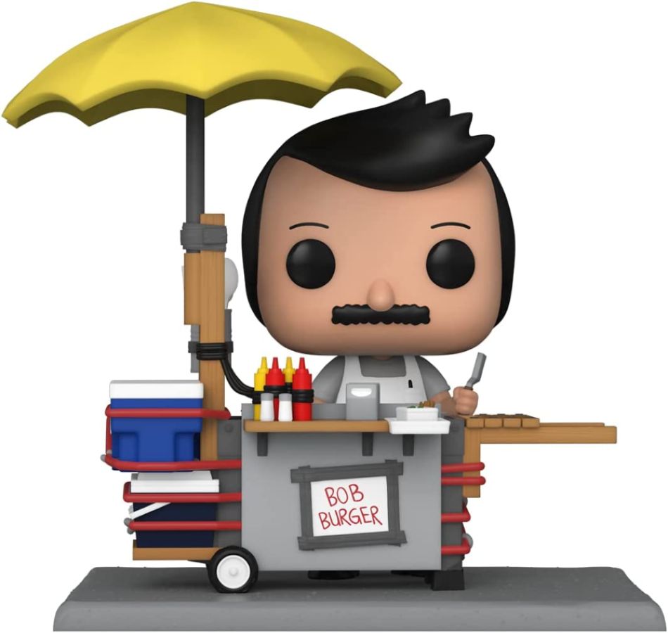 Bob's Burgers - Bob with Burger Cart US Exclusive Pop! Vinyl Deluxe ()