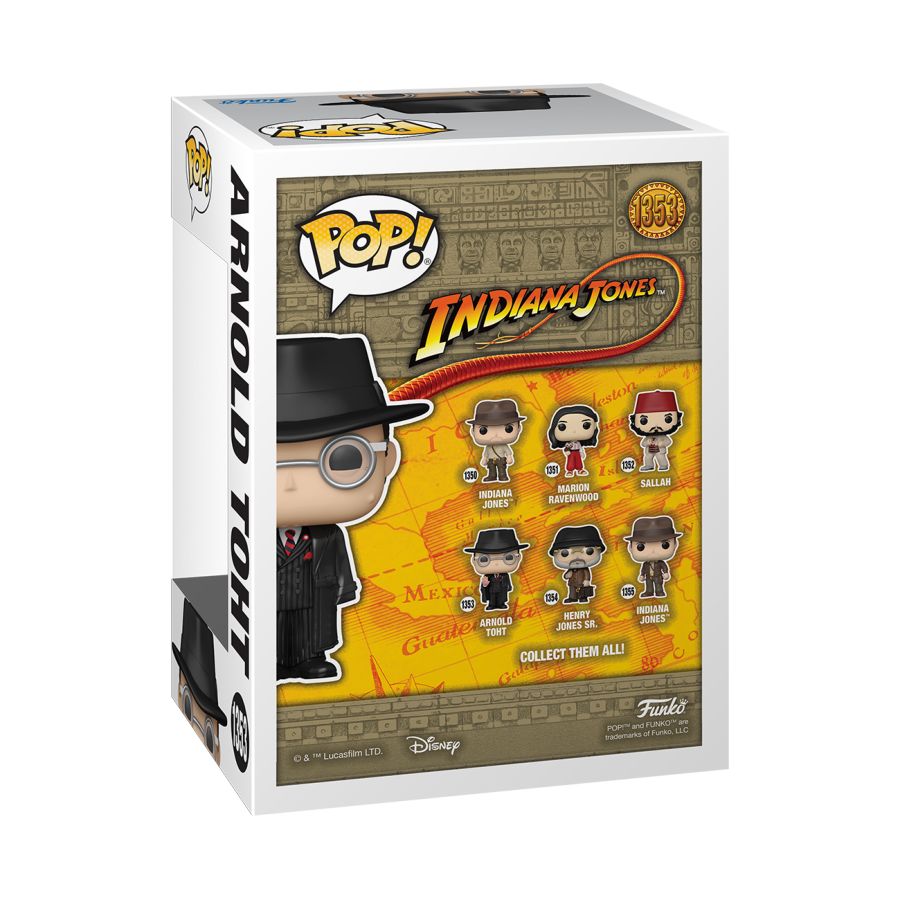 Indiana Jones: Raiders of the Lost Ark - Arnold Toht Pop! Vinyl