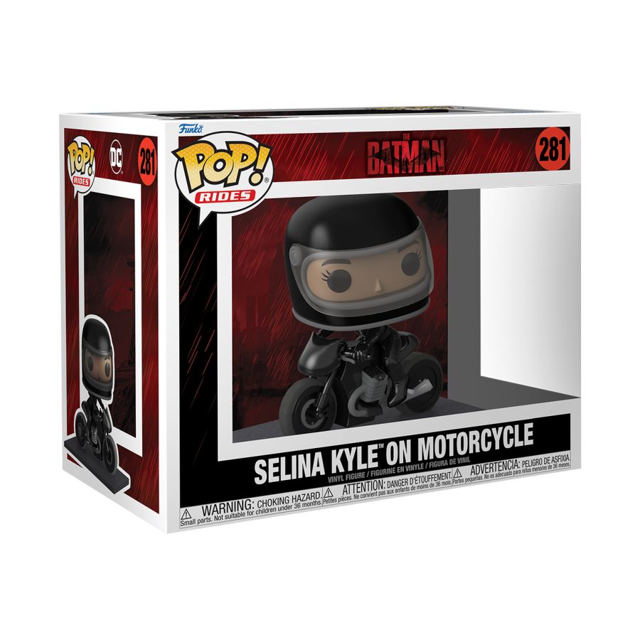 The Batman - Selina Kyle on Motorcycle Pop! Ride