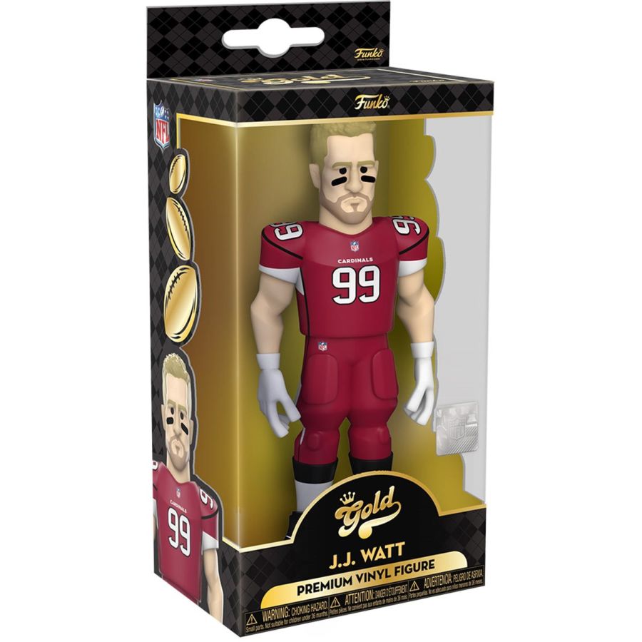 NFL: Cardinals - JJ Watt 5" Vinyl Gold