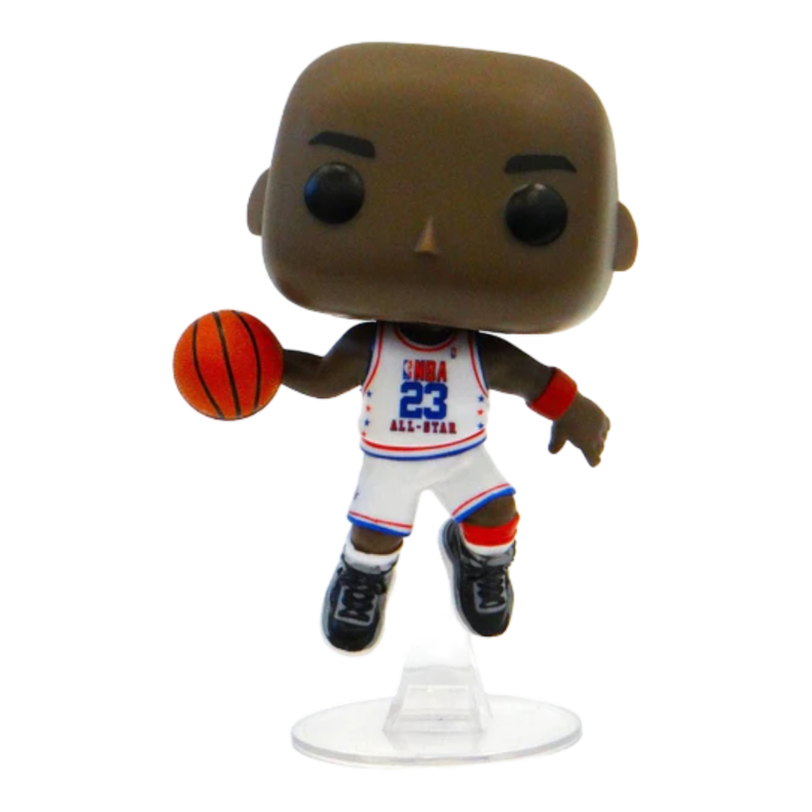 NBA: Legends - Michael Jordan White All Star Uniform 92 Pop! Vinyl
