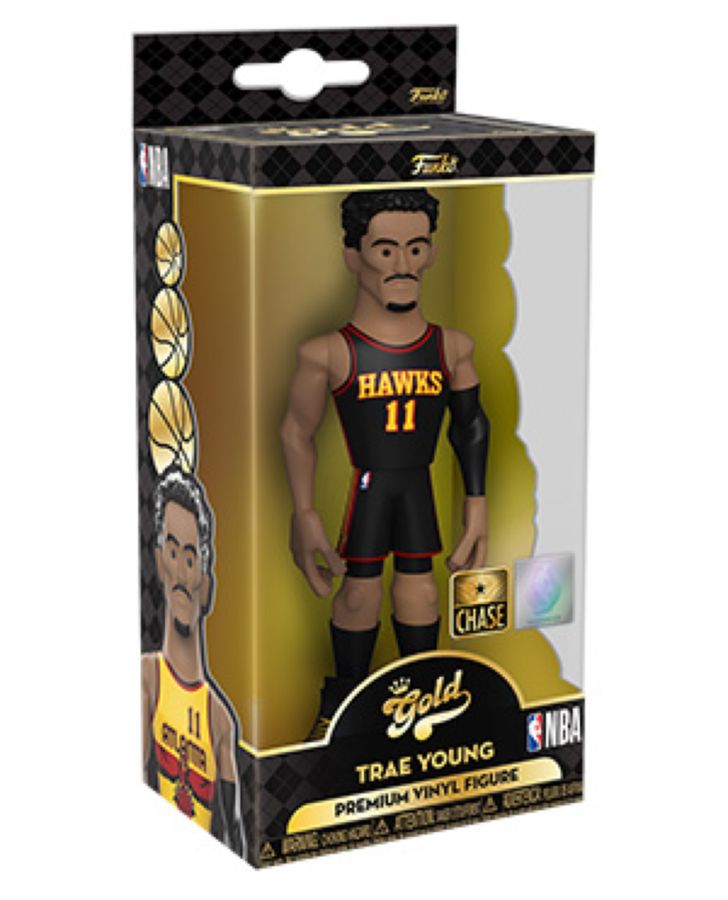 NBA: Grizzlies - Trae Young Alt Uni 5" Vinyl Gold