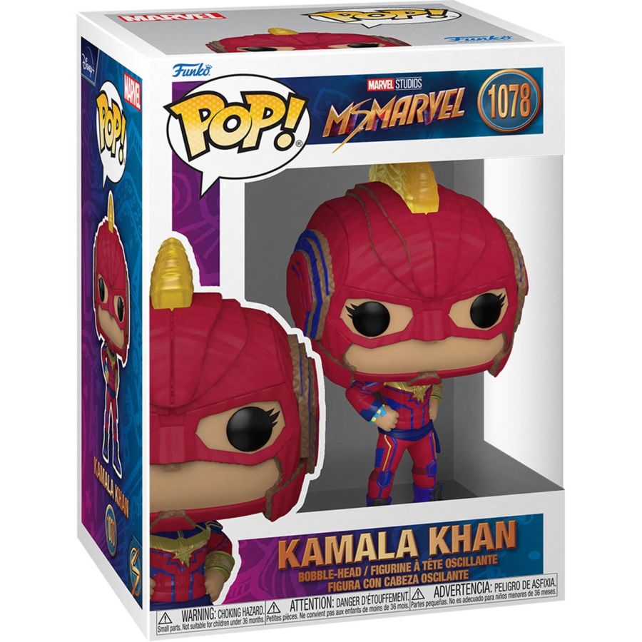 Ms Marvel (TV) Kamala Khan Pop! Vinyl FUN59496 Ozzie