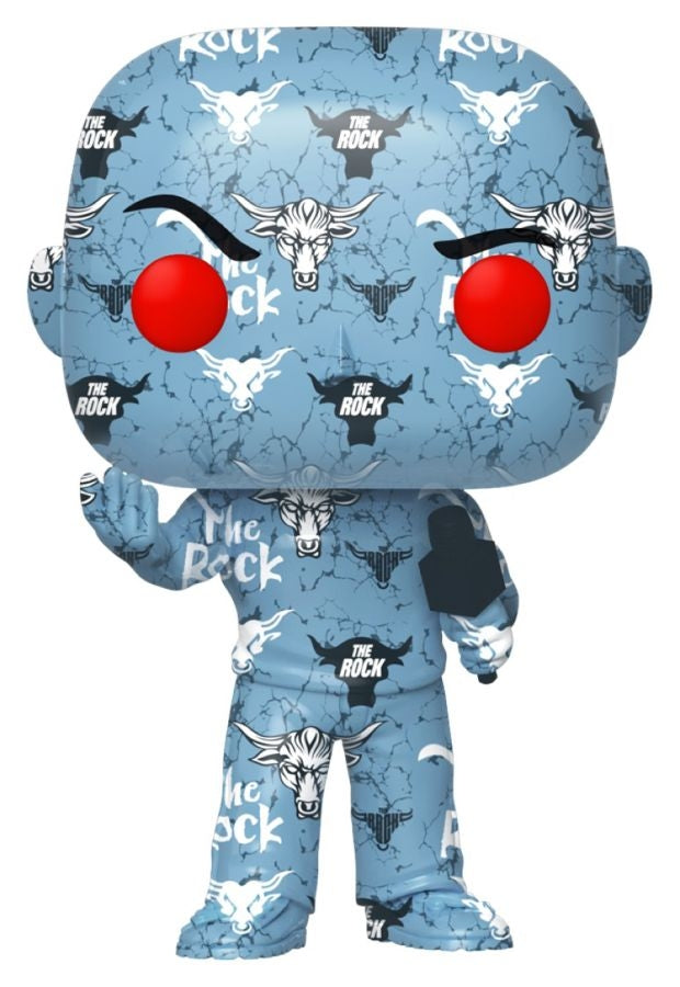 WWE - The Rock (Artist Series) US Exclusive Pop! Vinyl with Protector