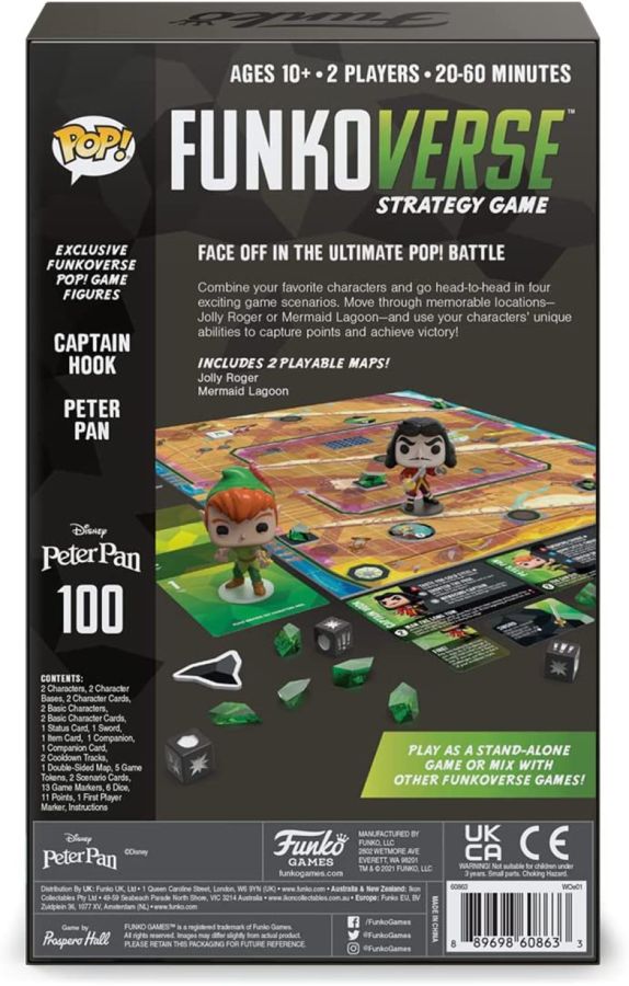Funkoverse - Peter Pan 100 2-Pack Expandalone Game