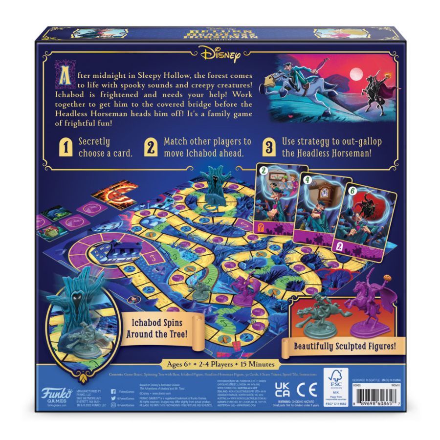 Disney - Return of the Headless Horseman Board Game