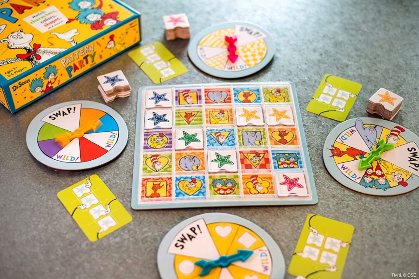 Dr Seuss - Pattern Party Game