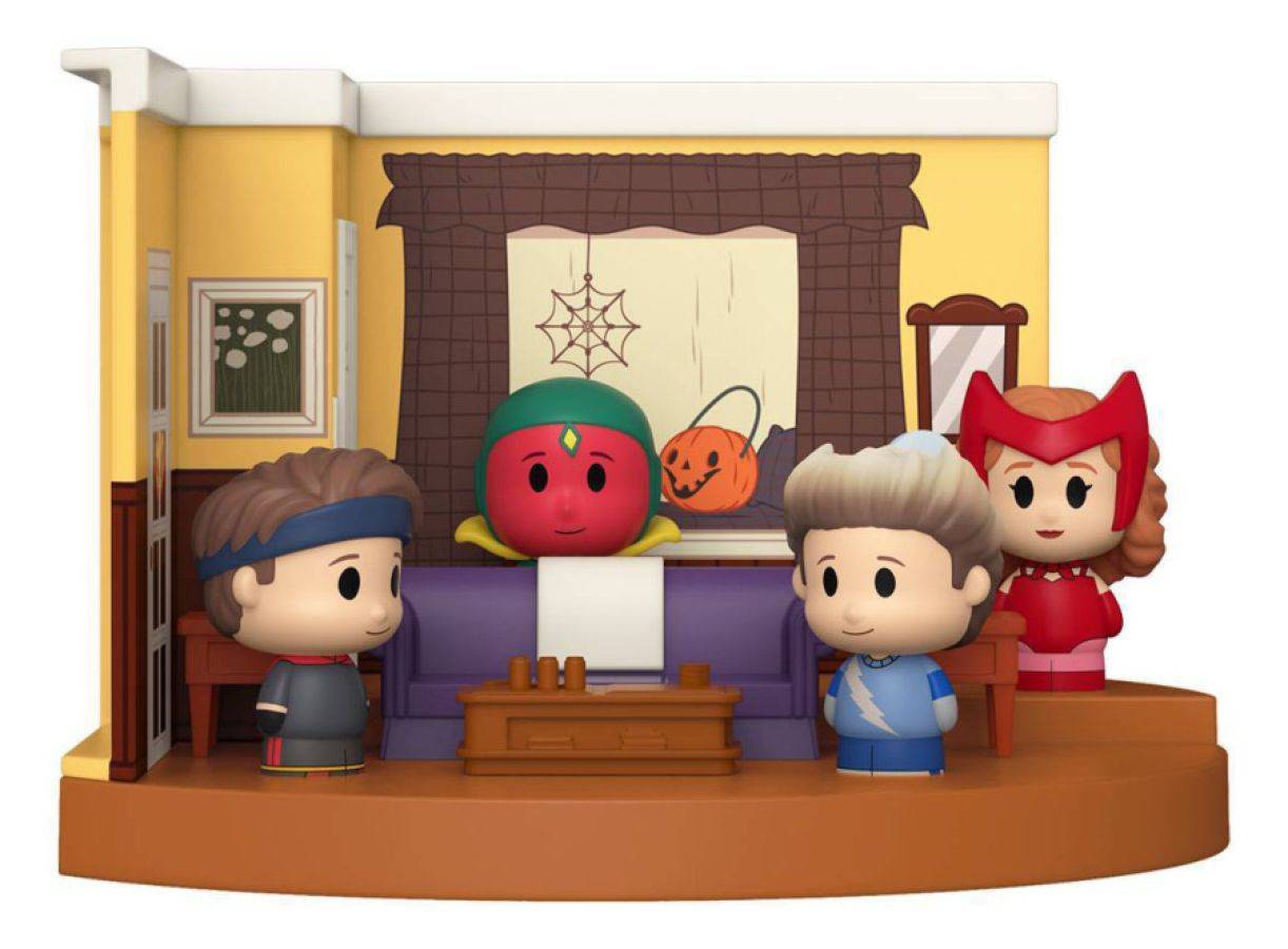 WandaVision - 2000's Wanda, Vision, Billy & Tommy US Exclusive Mini Moment