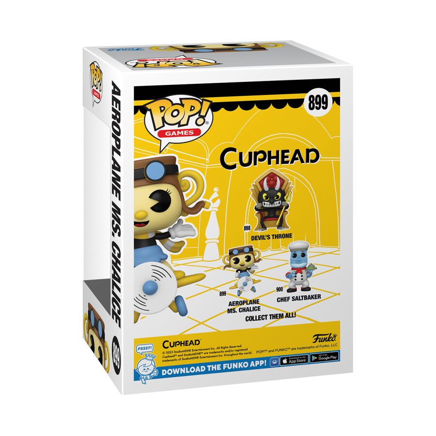 Cuphead - Aeroplane Chalice Pop! Vinyl
