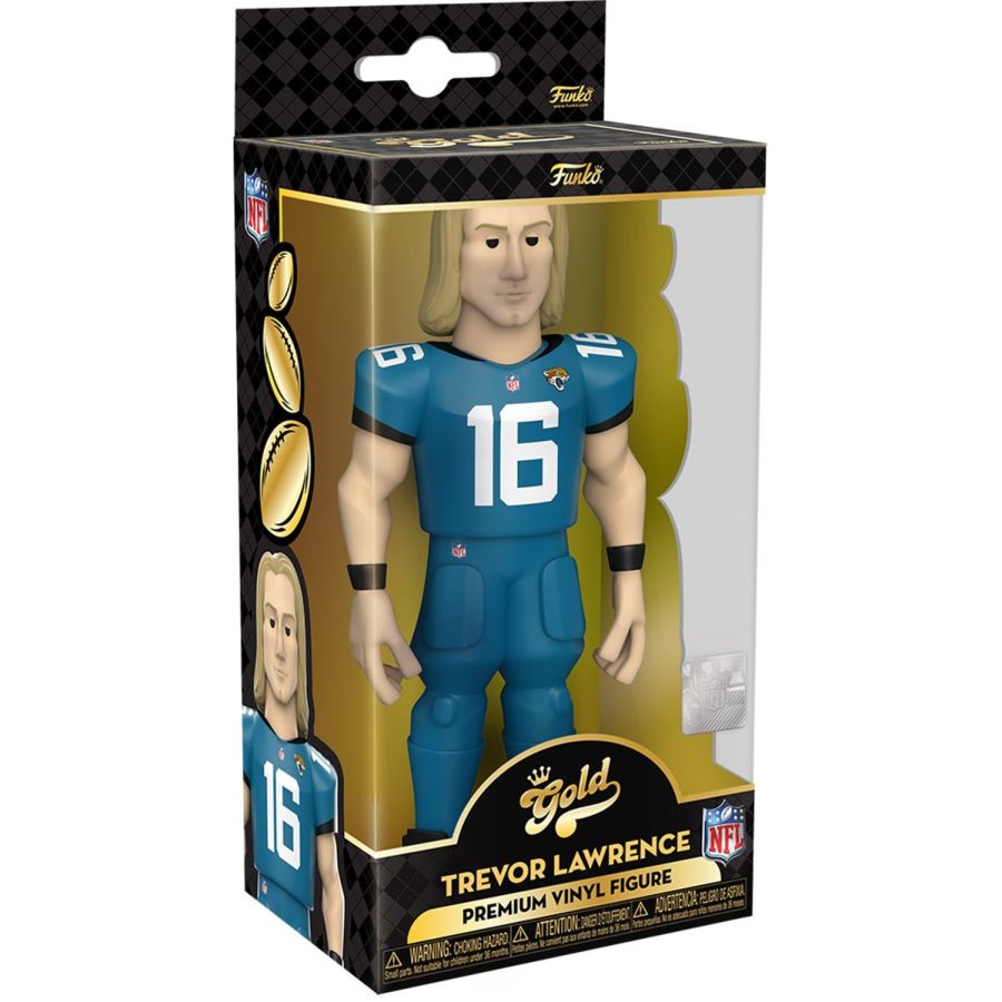 NFL: Jaguars - Trevor Lawrence 5" Vinyl Gold
