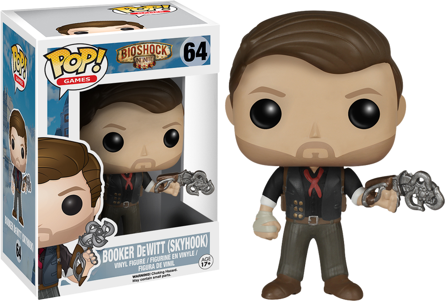 Bioshock - Skyhook Booker De Witt Pop! Vinyl - Ozzie Collectables