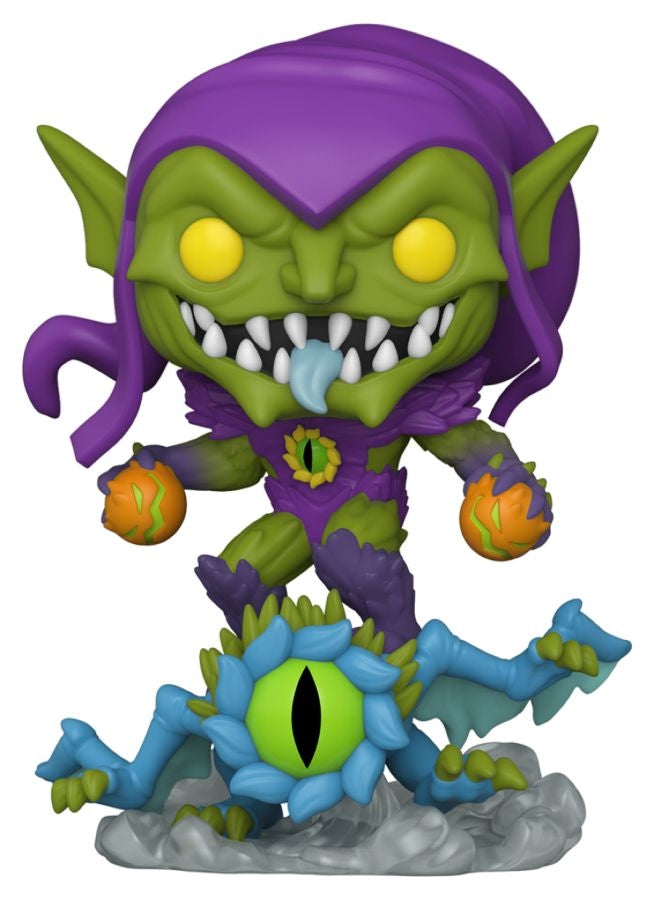 Marvel Mech Strike Monster Hunters - Green Goblin Glow US Exclusive Pop! Vinyl