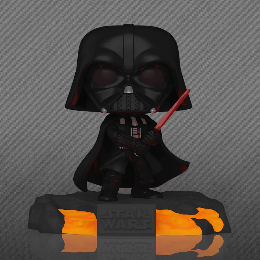 Star Wars - Red Saber Series Darth Vader Glow US Exclusive Deluxe Pop! Vinyl
