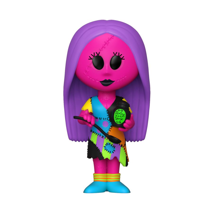 The Nightmare Before Christmas - Sally Black Light Vinyl Soda