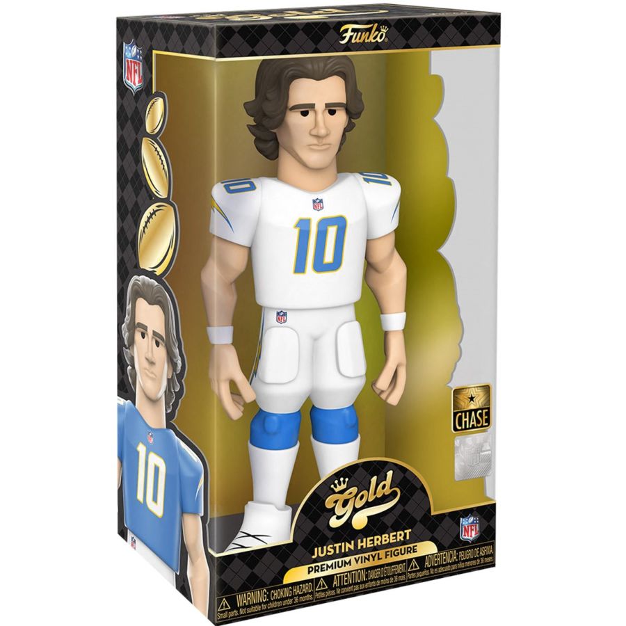 NFL: Chargers - Justin Herbert 12" Vinyl Gold