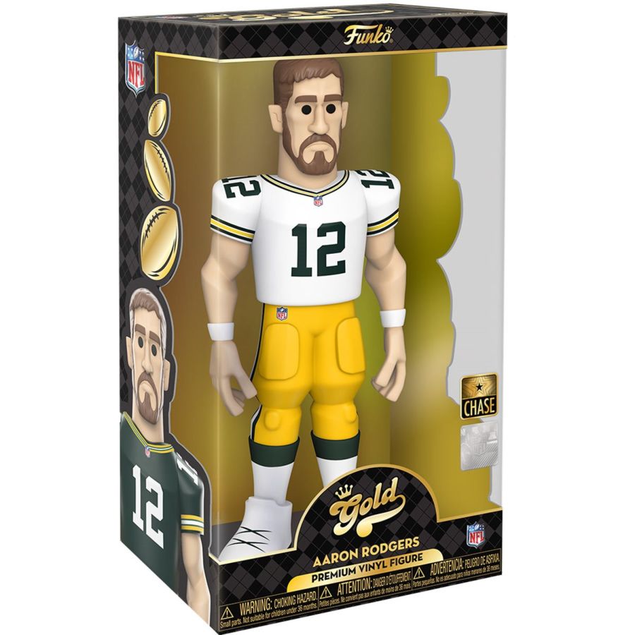 NFL: Packers - Aaron Rodgers 12" Vinyl Gold