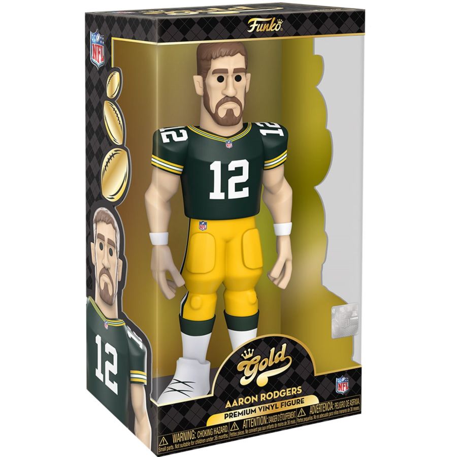 NFL: Packers - Aaron Rodgers 12" Vinyl Gold