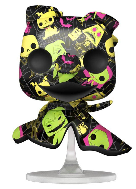 The Nightmare Before Christmas - Zero Black Light (Artist) US Exclusive Pop! Vinyl w/Protec