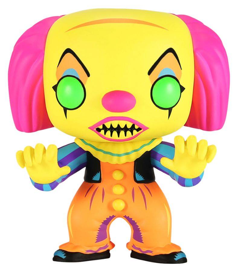 It (1990) - Pennywise Black Light US Exclusive Pop! Vinyl